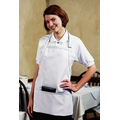 F10 Signature White Bib Apron w/ 3 Pockets & Slider Adjustment